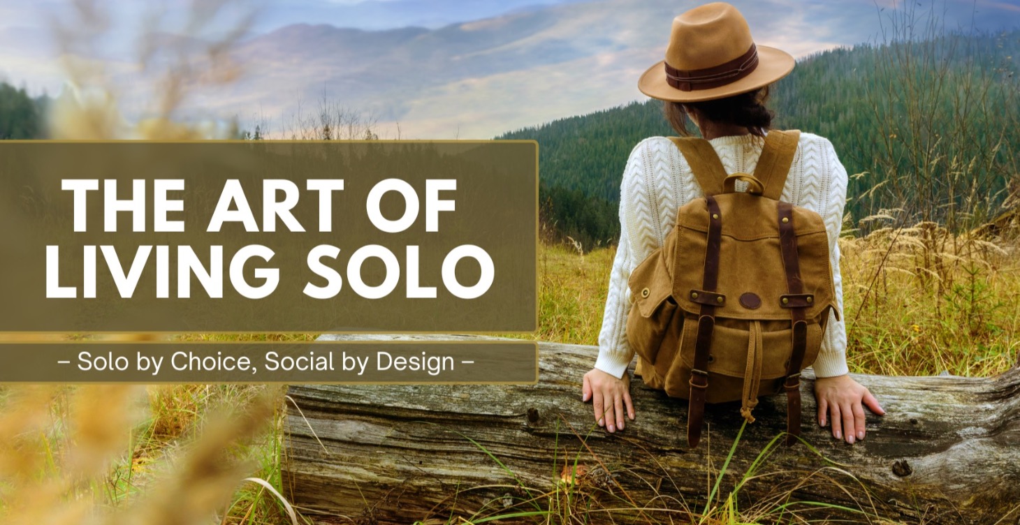 THE ART OF LIVING SOLO by Baz