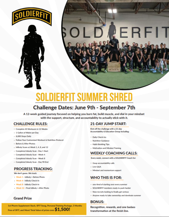 Summer Shred Challenge!