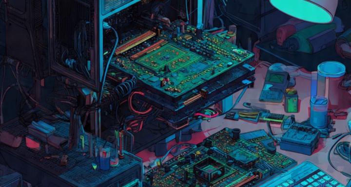 Computer hardware repair group