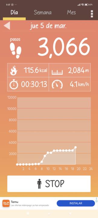Reto 5k pasos 