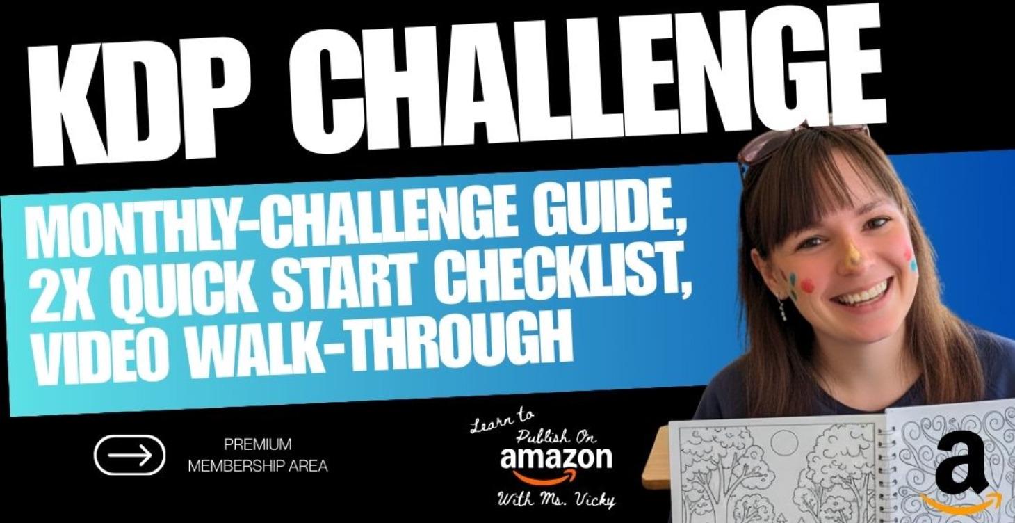 KDP Coloring Book Challenge