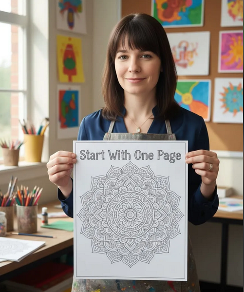 Start With One Strong Page - Not a Whole Book