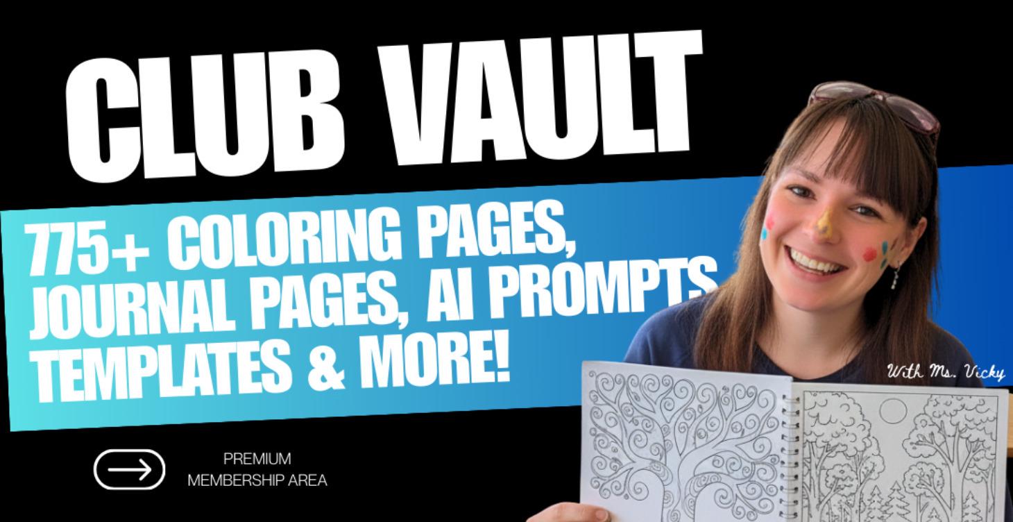 Coloring Book Club Vault