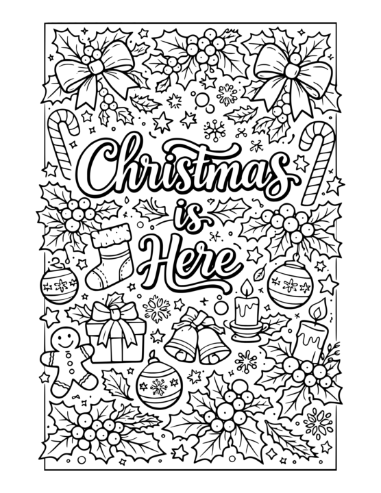 🎄Weekly Coloring Page Drop - Week Of 12/21/25