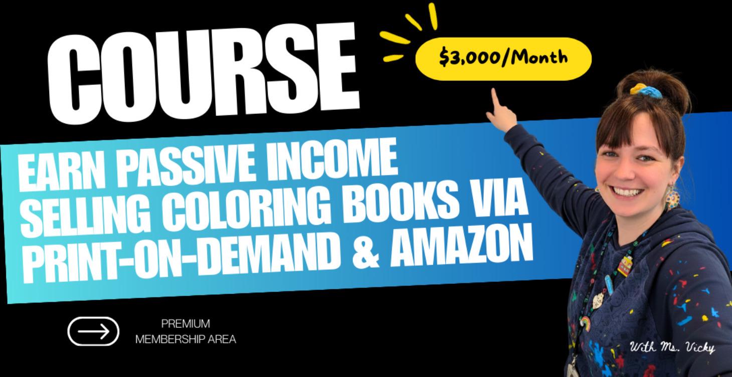 Coloring Book Creation Course