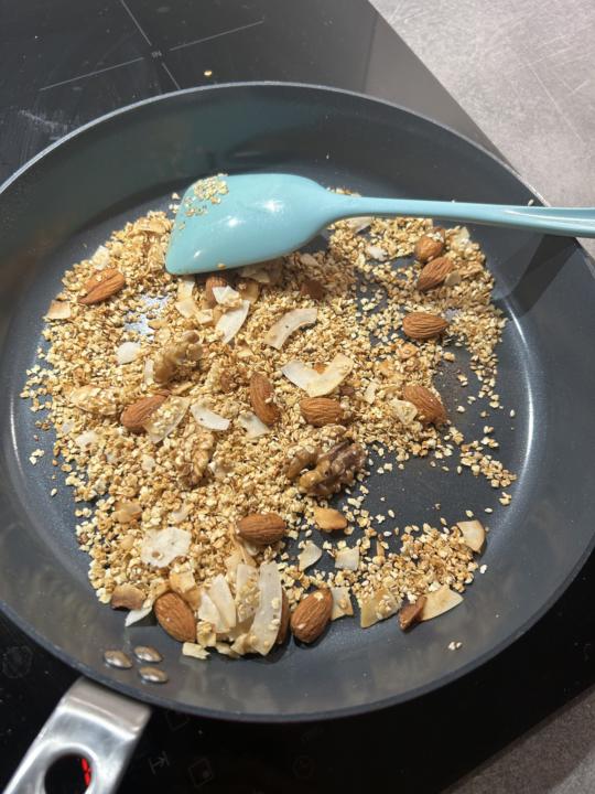 Homemade muesli