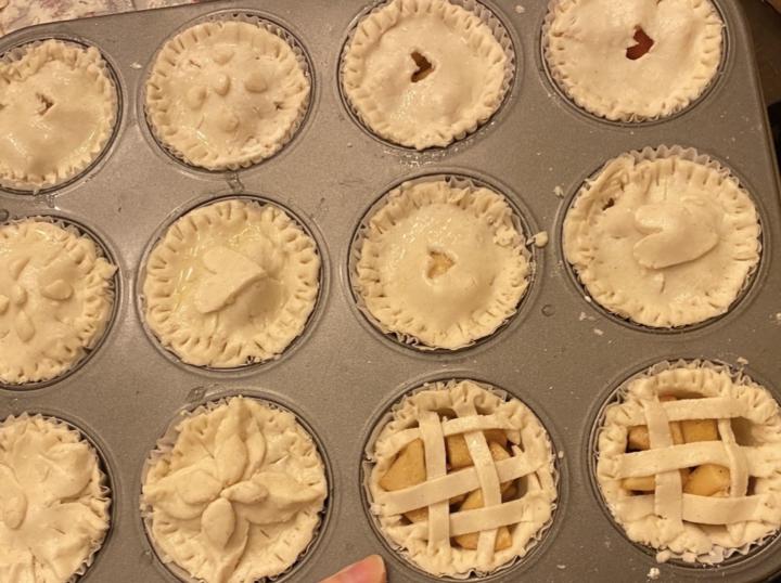 First attempt at GF mini apple pies :)
