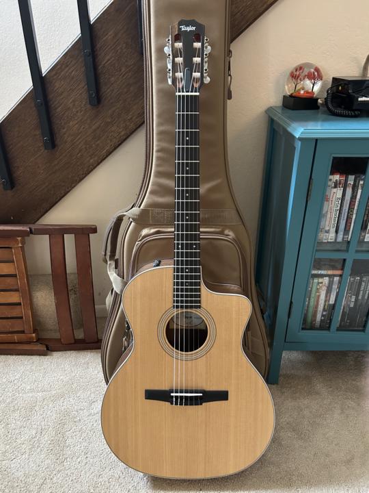My New Taylor 214ce-N just arrived! 🎸