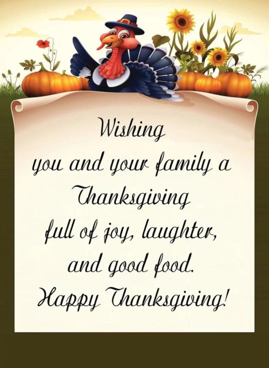 Happy Thanksgiving 2025!