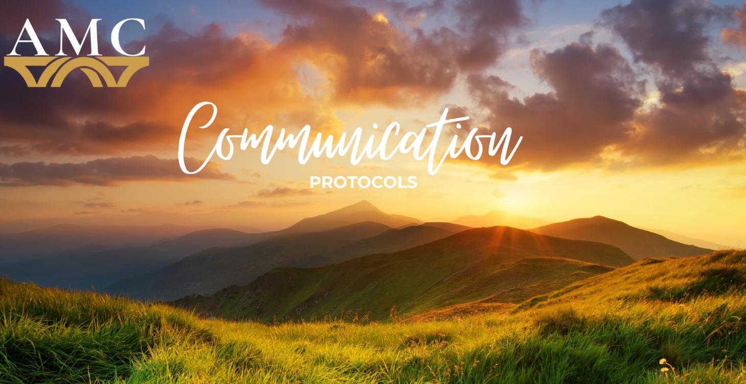 AMC COMMUNICATION PROTOCOLS