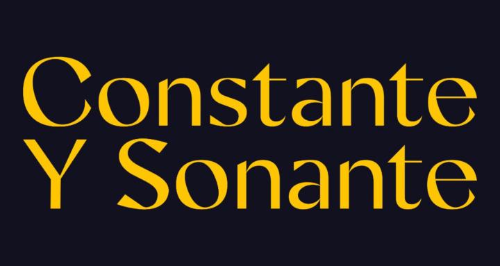Constante Y Sonante