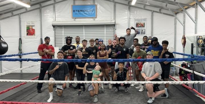 East Carolina sparring event