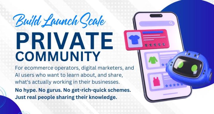 Build Launch Scale Community