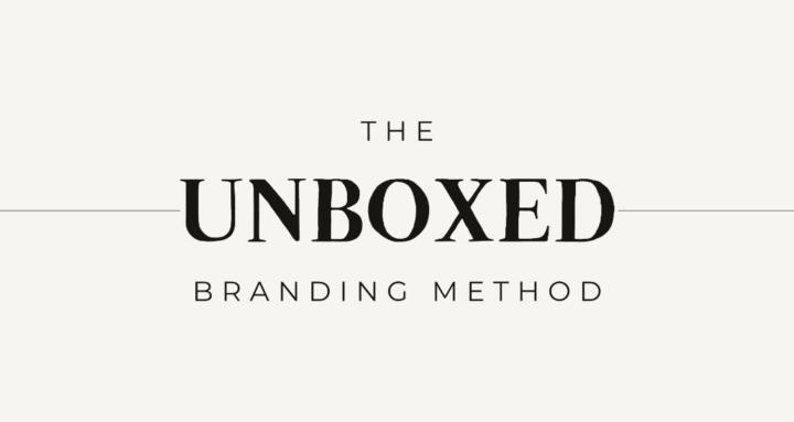 The Unboxed Branding Method