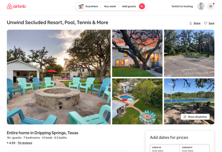 STR Deal: 22599 S Ranch Road 12, Dripping Springs, TX 78620