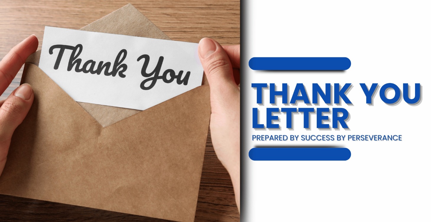 Thank You Letter 💌