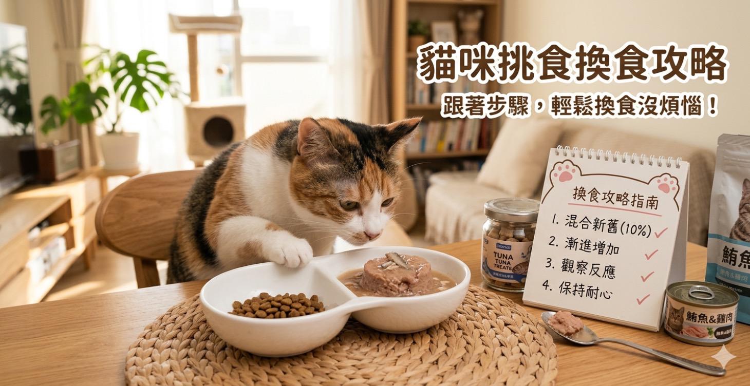 貓咪挑食換食攻略