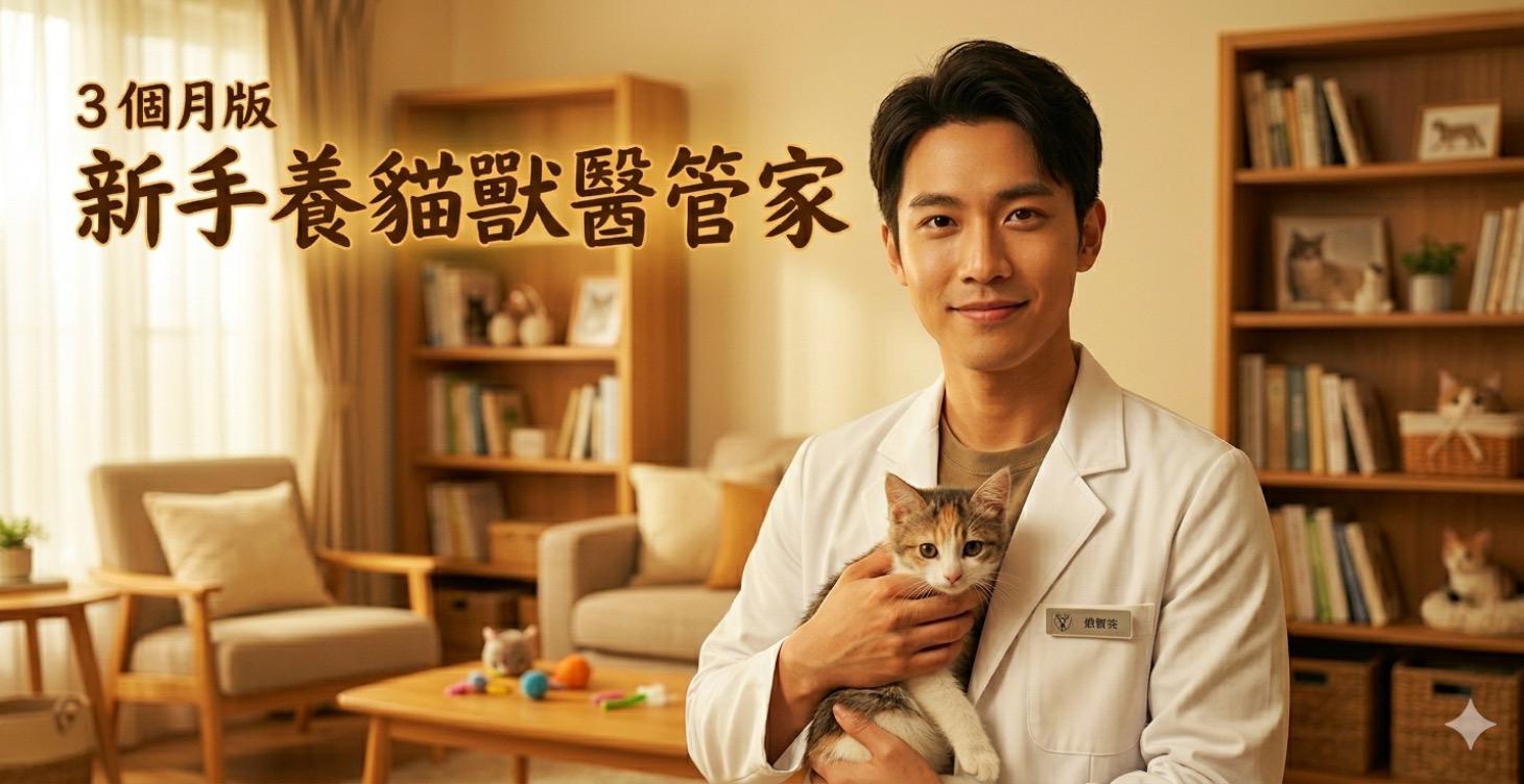 （3個月版）新手養貓獸醫管家