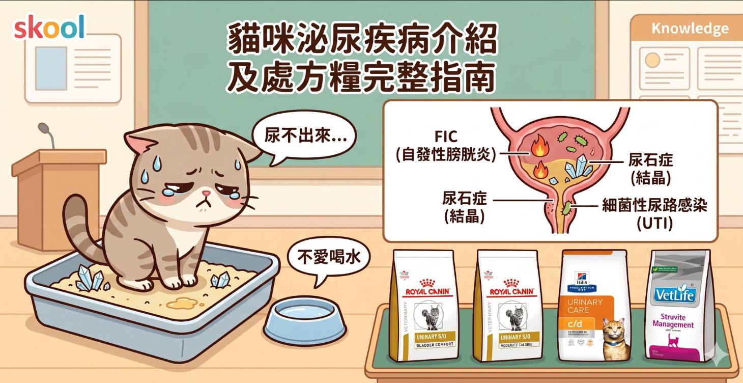 🐱 貓咪泌尿處方糧完整指南