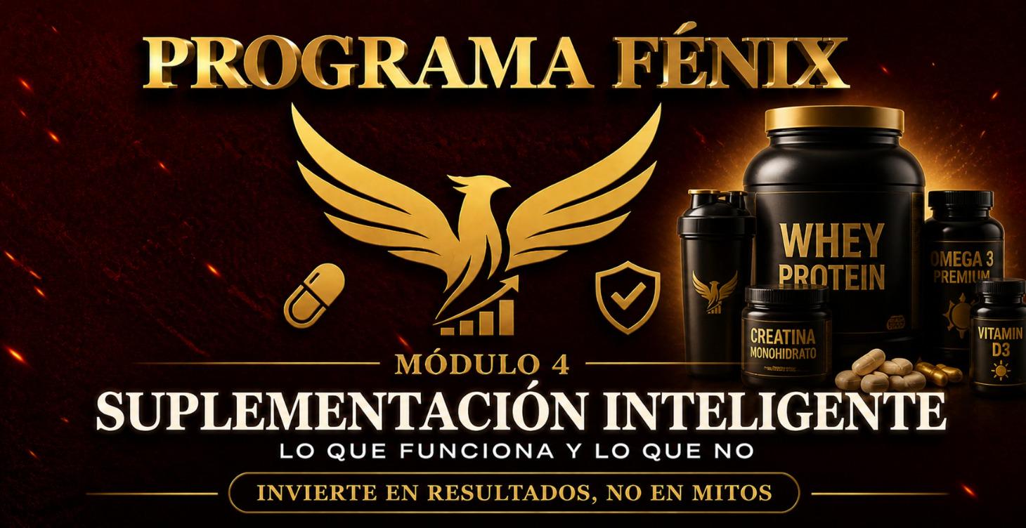 MÓDULO 4: SUPLEMENTACIÓN INTELIGENTE
