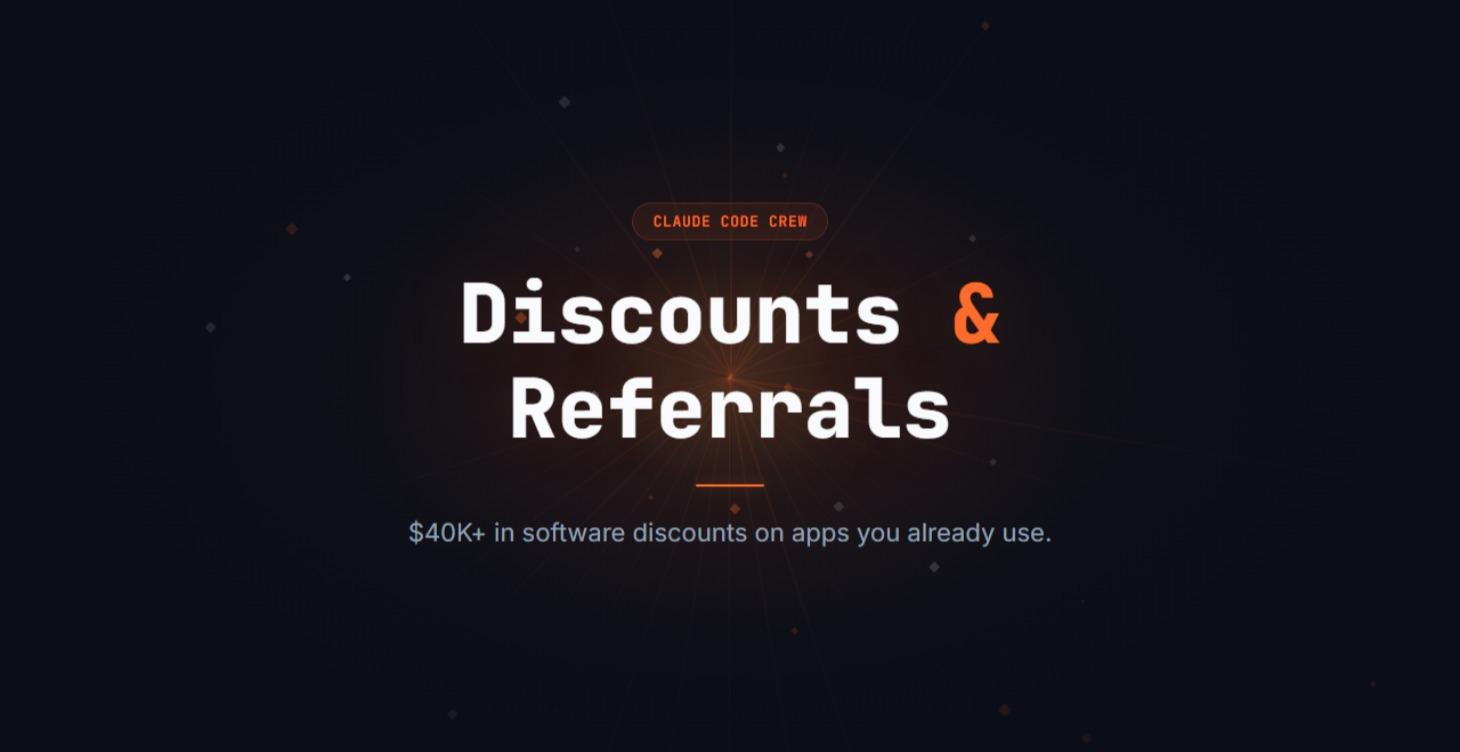 Discount & Referral LInks