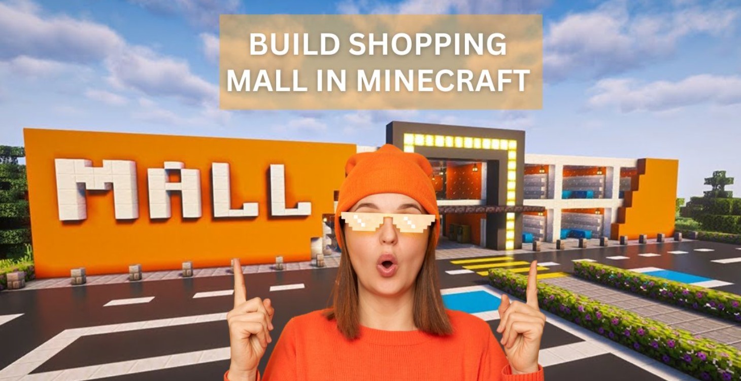Build Shopping Mall In Minecraft