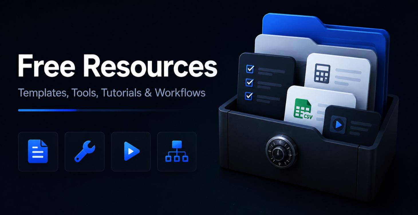 Free Resources / Builders & Operators