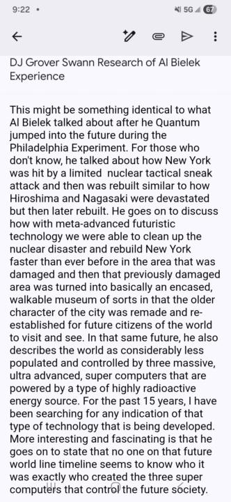 The Al Bielek Experience 