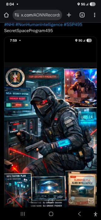 #NHI #NonHumanIntelligence #SSP495 SecretSpaceProgram495 