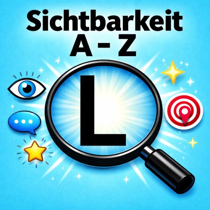 Sichtbarkeit 👀 von A bis Z 🔎 L = Leidenschaft 🔥 !!! 