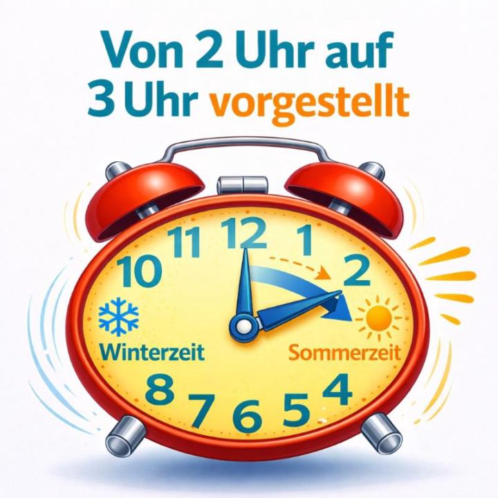 ACHTUNG ⏰ Sommerzeit 2026 🔥, Flamme retten? 
