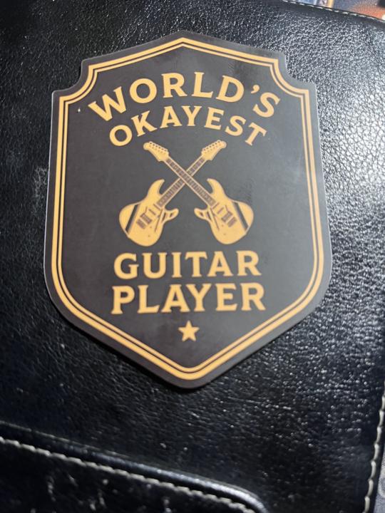World Okayest Guitar Player