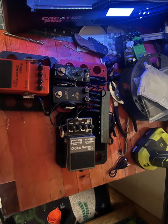 3D printer modular pedalboard