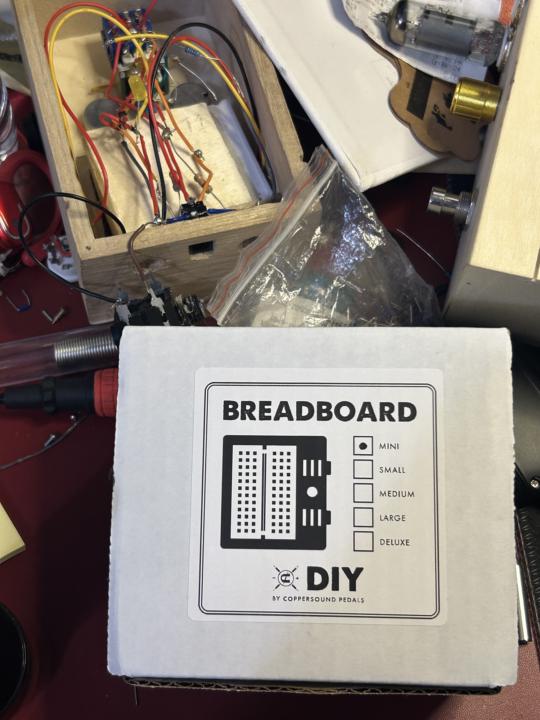 New pedal breadboard 🤘