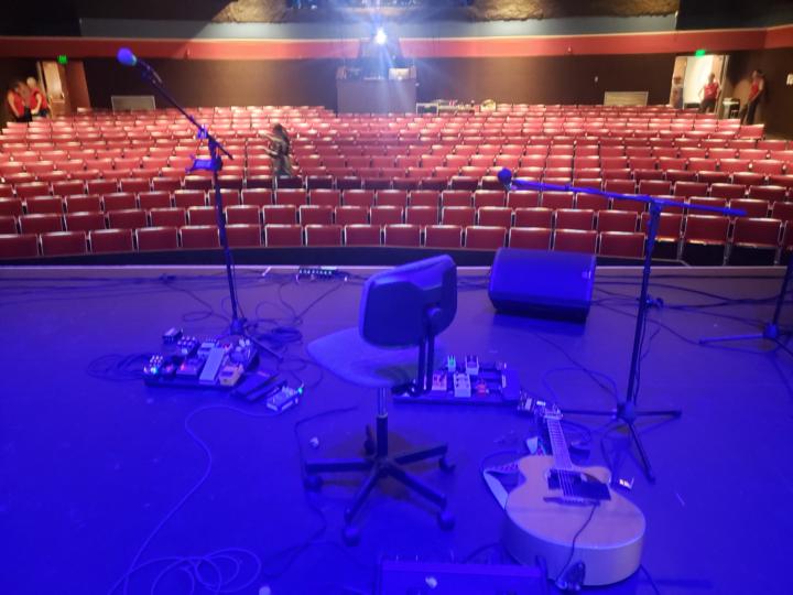 my office last night