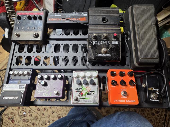 New pedalboard for Christmas