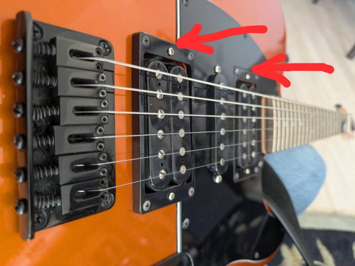 Humbucker screws keep backing off