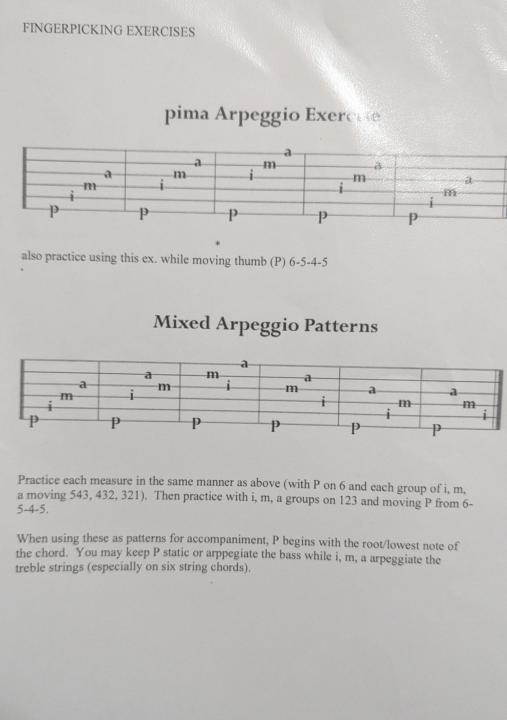 Fingerpicking Exercise 