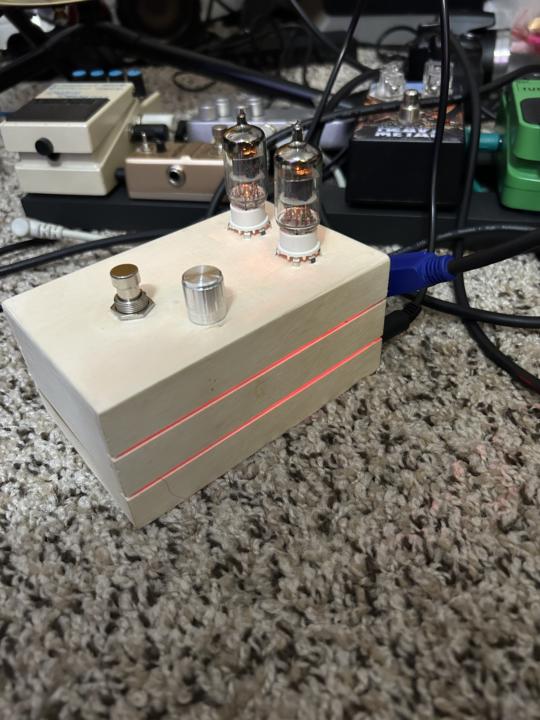 New tube pedal 