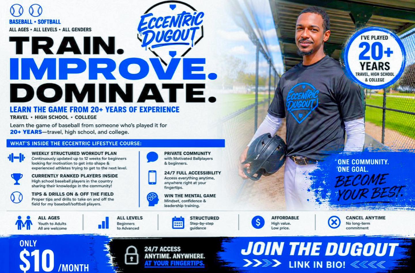 Eccentric Dugout⚾🥎