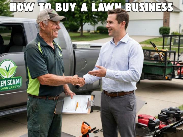 Free course on how to buy (or sell) a lawn care business