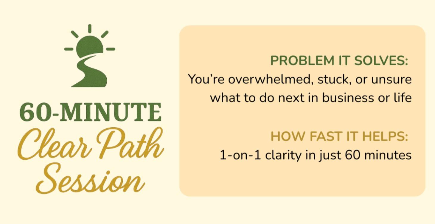 🔥60-Minute Clear Path Session