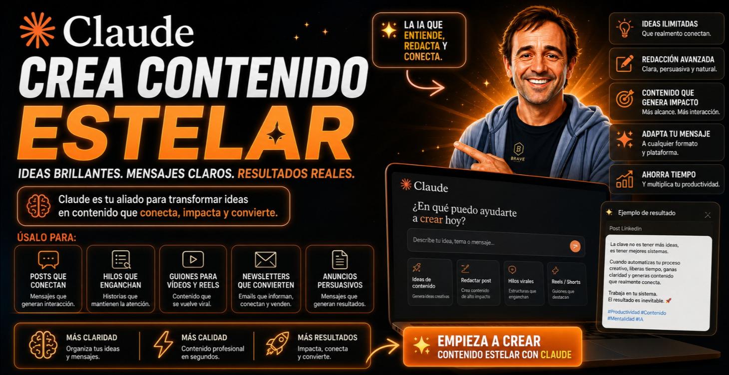 Claude para crear contenido