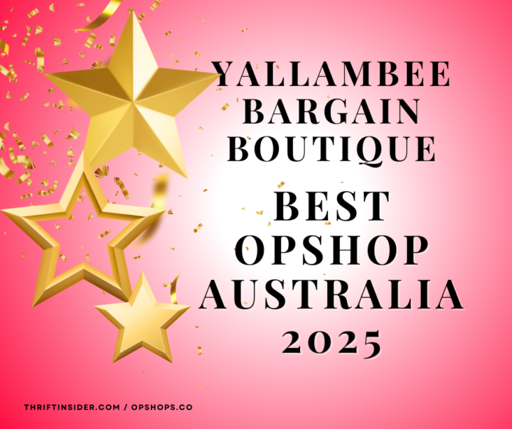 Voting for Best Op Shop New Zealand & Australia Closed at 5pm today.