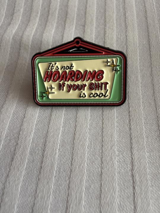 Found this badge at the Recircle shop in Hamilton today, thought it was very appropriate for this group!