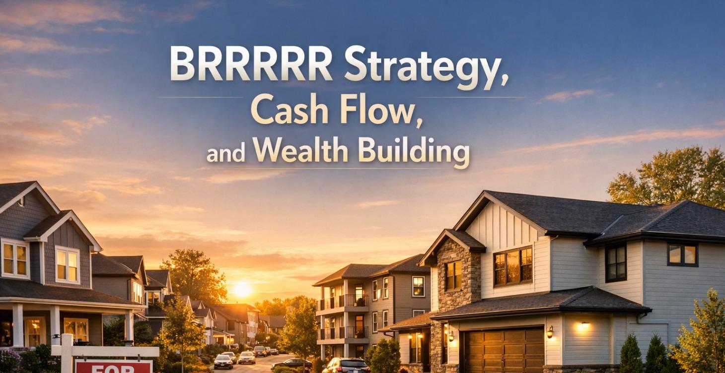BRRRR Strategy, Cash Flow, and Wealth Building