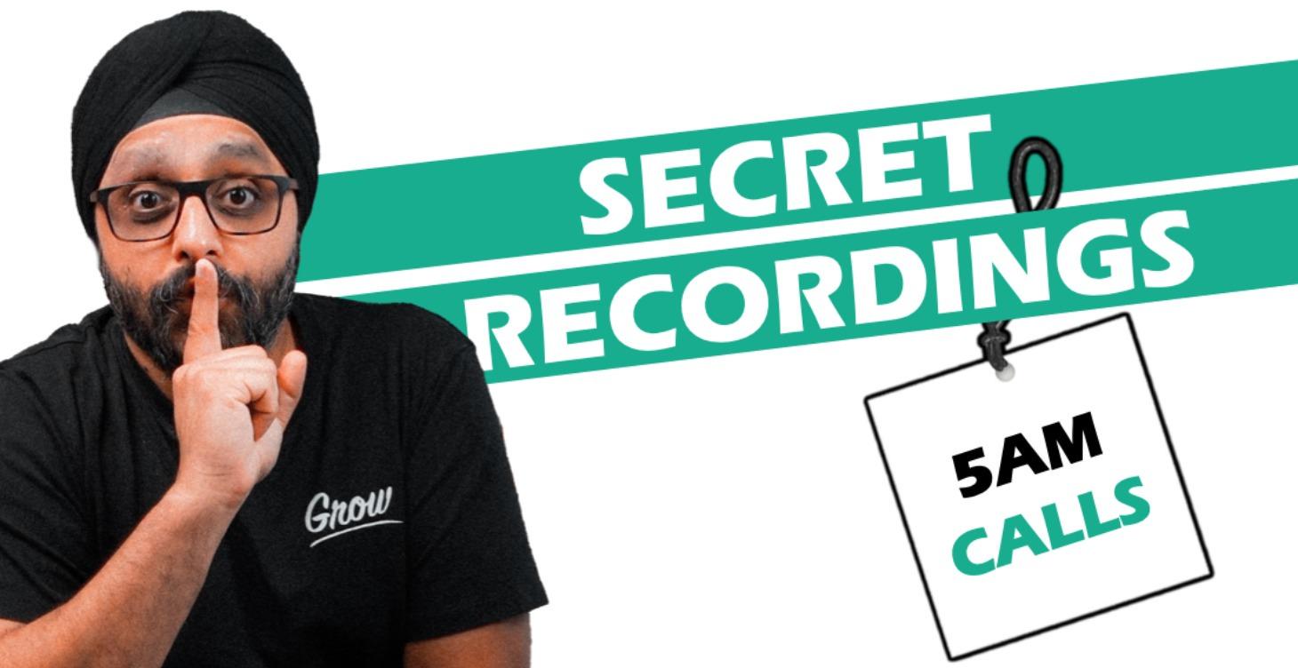 Special Recorded 5AM Calls