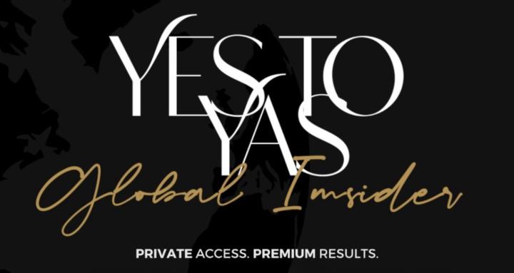 Yes to Yas Global Insider