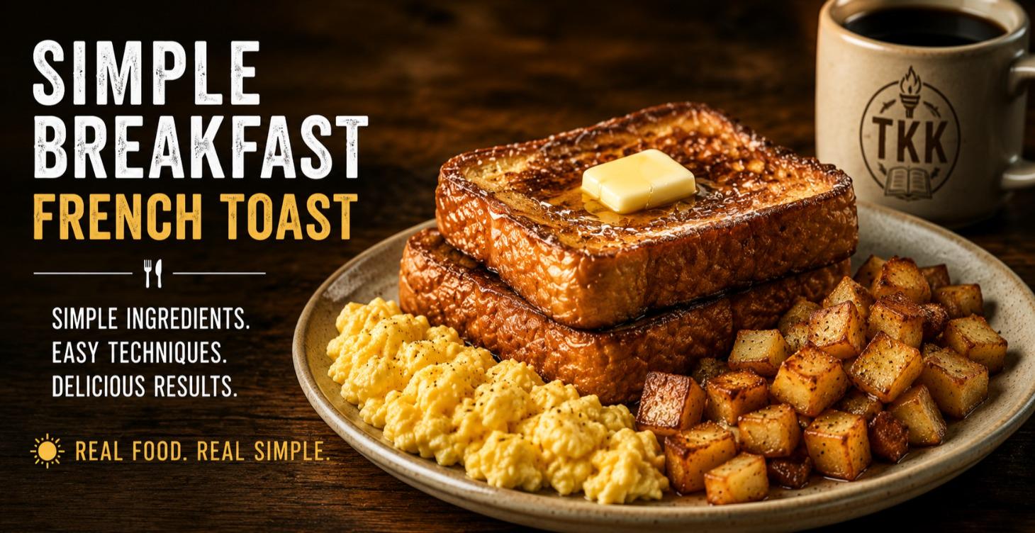 How to Make French Toast, Scrmbld Eggs & Parm Pots