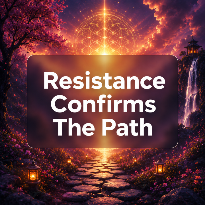 The Bigger The Resistance The More Aligned You Are 🔥